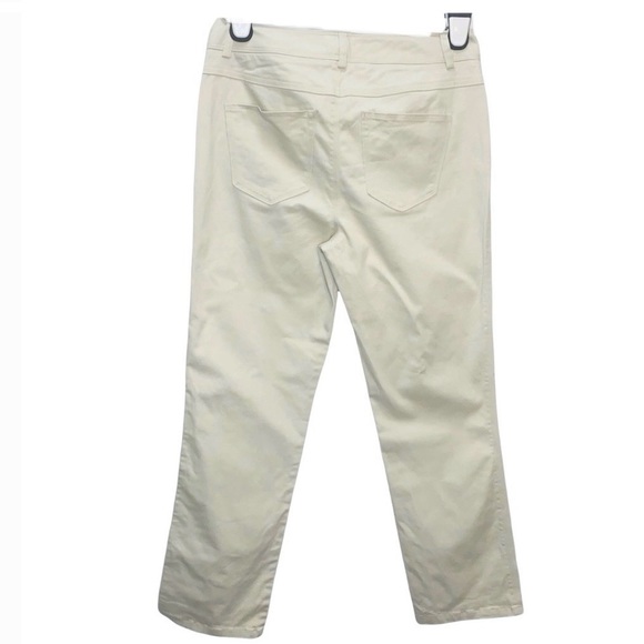 4/$24 Dana Buchman‎ Cream Pants - Picture 2 of 4